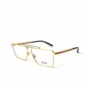 Versace MOD. 1295 1002 Gold New Authentic Eyeglasses